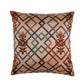 Cushion Covers Set of 3 Polycanvas Printed Geo Floral Multi- 16" X 16"