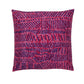 Cushion Covers Set of 3 Polycanvas Printed Painted Abstract Multi - 16" X 16"