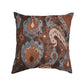 Cushion Covers Set Of 3 Polycanvas Printed Earthy tone modern Ikat Mult - 16" X 16"