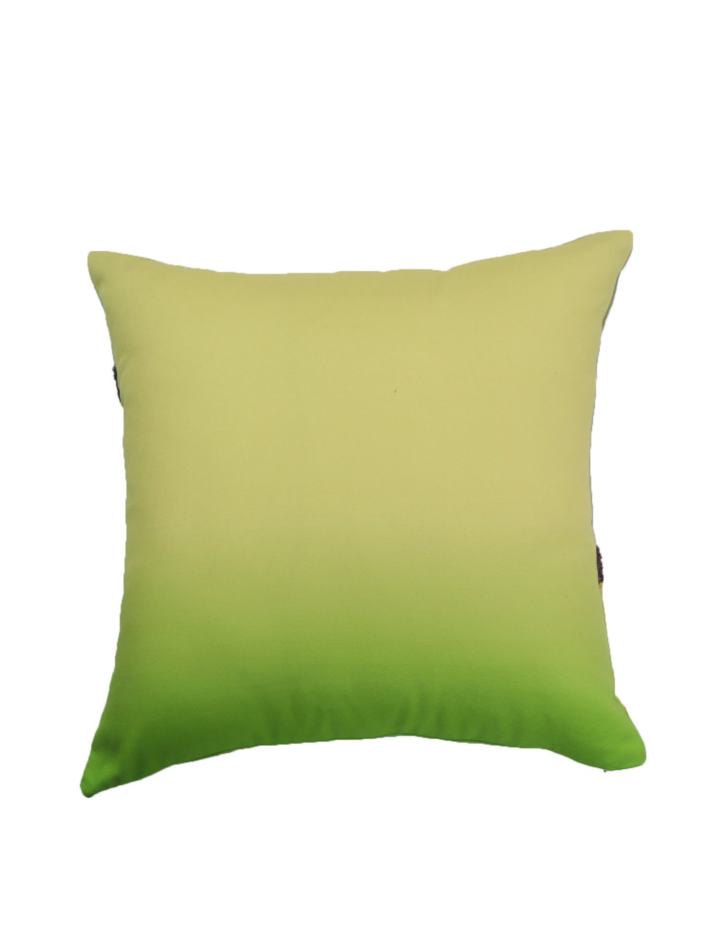 Cushion Cover Cotton Blend Digital print With Embroidered Multi - 18"X18"