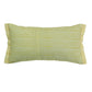 Cushion Cover Poly Canvas Digital print With Frayed Edges Blue Yellow - 12"X22"