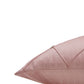 Cushion Cover Polyester Blend Pintucks With Hand Embroidered Coral - 12"X22"