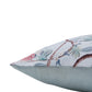 Cushion Cover Poly Canvas Digital Print With Embroidered Multi - 16"X16"