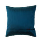 Embroidered Cushion Cover Polyester Blue - 12" X 12"