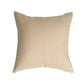 Cushion Cover Cotton Blend Solid Light Brown - 16" X 16"