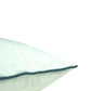 Cushion Cover Cotton Blend Solid with Cord Piping White - 16" X 16"