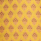 Co-ordinated Cushion Cover Set of 5 Cotton Blend Self Textured Brocade Yellow/Gold - 16" X 16"