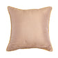 Co-ordinated Cushion Cover Set of 5 Cotton Blend Self Textured Brocade Yellow/Gold - 16" X 16"