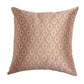 Co-ordinated Cushion Cover Set of 5 Cotton Blend Self Textured Brocade Orange/Musterd - 16" X 16"