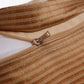 Cushion Cover Cotton Blend Self Textured Brocade Golden - 16" X 16"