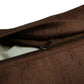 Cushion Cover Cotton Blend Solid Brown - 16" X 16"