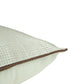 Cushion Cover Cotton Blend Solid cord Piping Off White - 16" X 16"