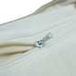 Cushion Cover Cotton Blend Solid cord Piping White - 16" X 16"