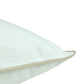 Cushion Cover Cotton Blend Solid cord Piping White - 16" X 16"