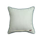 Cushion Cover Cotton Blend Solid Cord Piping Off White - 16" X 16"