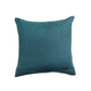 Cushion Cover Cotton Blend Solid Teal Blue - 16" X 16"