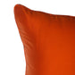 Cushion Cover Cotton Blend Self Textured Brocade Mustard - 16" X 16"