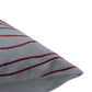 Cushion Cover Polyester Blend Embroidery Grey - 16" x 16"
