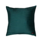 Cushion Cover Poly Canvas Digital Print with Embroidery Blue - 16"x 16"