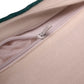 Cushion Cover Polyester Blend Embroidery with Chawal Taka and Piping White - 12"x 12"