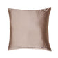Cushion Cover Polyester Zari Embroidery with Self Quilting Light Grey - 16"x 16"