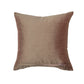 Cushion Cover Embroidered Zigzag Polyester Blend Mushroom Grey - 16" x 16"