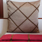 Cushion Cover Polyester Blend Towel Embroidery Grey - 24" x 24"