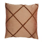 Cushion Cover Polyester Blend Towel Embroidery Grey - 24" x 24"