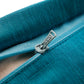 Cushion Cover Tassles Polyester Blend Blue - 16" x 16"
