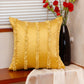 Cushion Cover Technique Ruffles Yellow - 16" x 16"