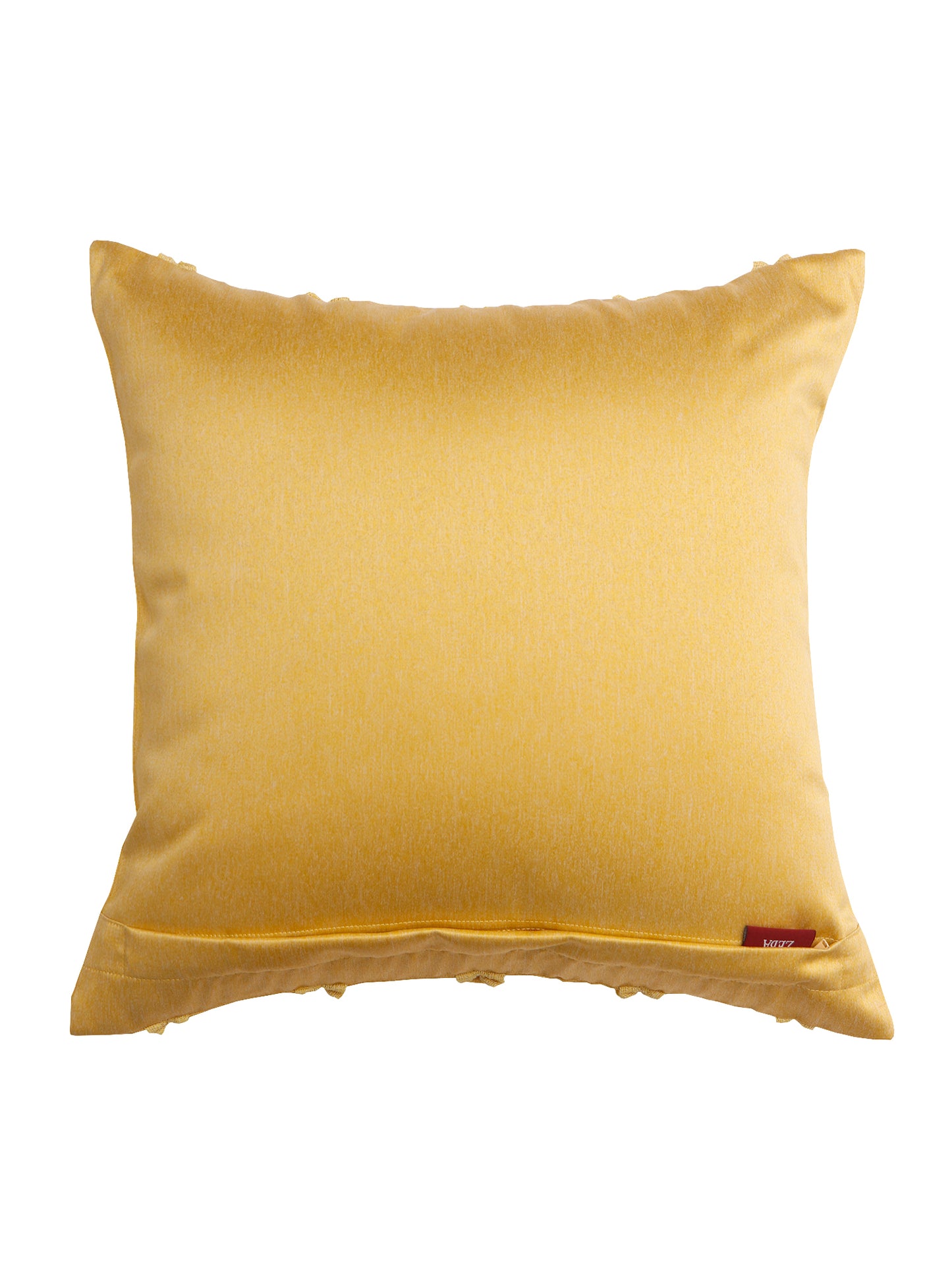 Cushion Cover Technique Ruffles Yellow - 16" x 16"