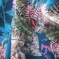 Fabric Cotton Blend Digital Printed Blue Grey 54"