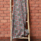 Fabric Cotton Blend Digital Printed Brown Red 54"