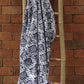 Fabric Cotton Blend Digital Printed Purple 54"