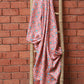 Fabric Cotton Blend Digital Printed Orange Blue 54"