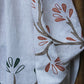 Fabric Cotton Linen  Embroidered Off White 52"