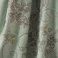 Fabric Polyester Blend Embroidered Sage Green 52"