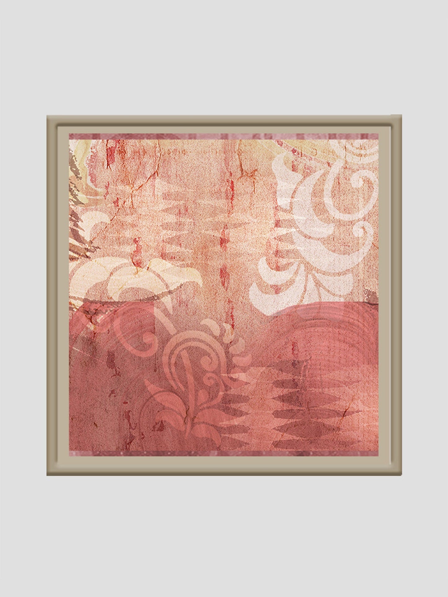 Shades of Pink Printed Wall Art 24" X 24"