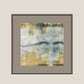 Abstract Floral Printed Wall Art 16" X 16"