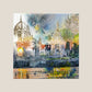 Iconic Bombay Nostalgia Multi Color Printed Wall Art 16" X 16"