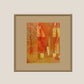 Contemporary Rust Printed Wall Art 16" X 16"