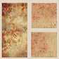 Wall Art Cluster Vermillion Fusion - 24"X 48"; 24"X 24"; 24"X 24"