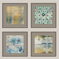 Wall Art Cluster Canvas Free Flowing Florals - 16" X 16"