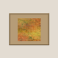 Wall Art Cluster Canvas Orange Blossoms - 16" X 16"