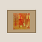 Wall Art Cluster Canvas Orange Blossoms - 16" X 16"