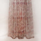 Door Transparent Curtain Polyster Abstract Floral  Sheer  Multi  - 50" X 90"