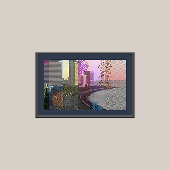 Wall Art Cluster Canvas Bombay Beat 