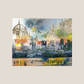 Wall Art Cluster Canvas Cluster Reflections of Bombay - 16" X 16"