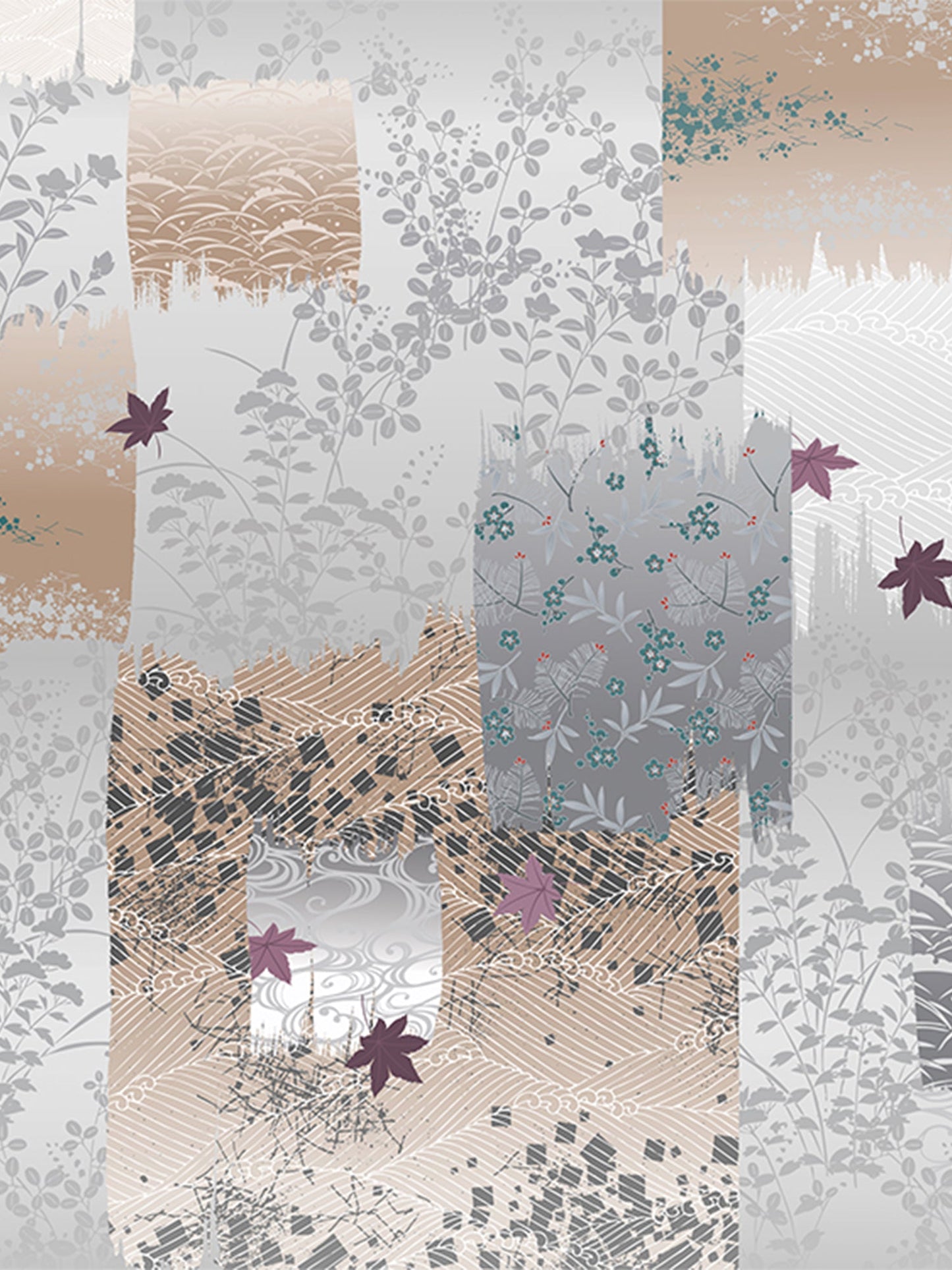 Wallpaper Non Woven/Canvas - Winter Illusion