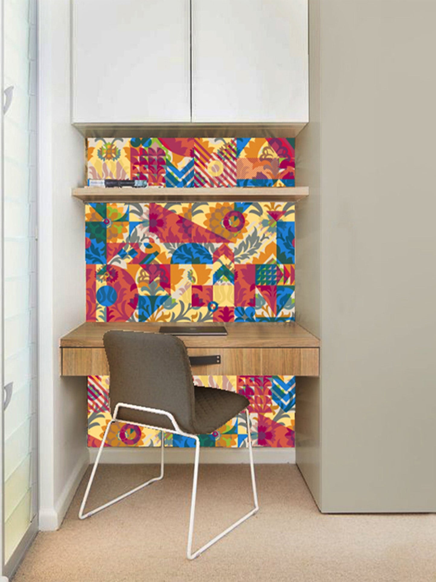 Wallpaper Non Woven/Canvas - Profusion of Colour